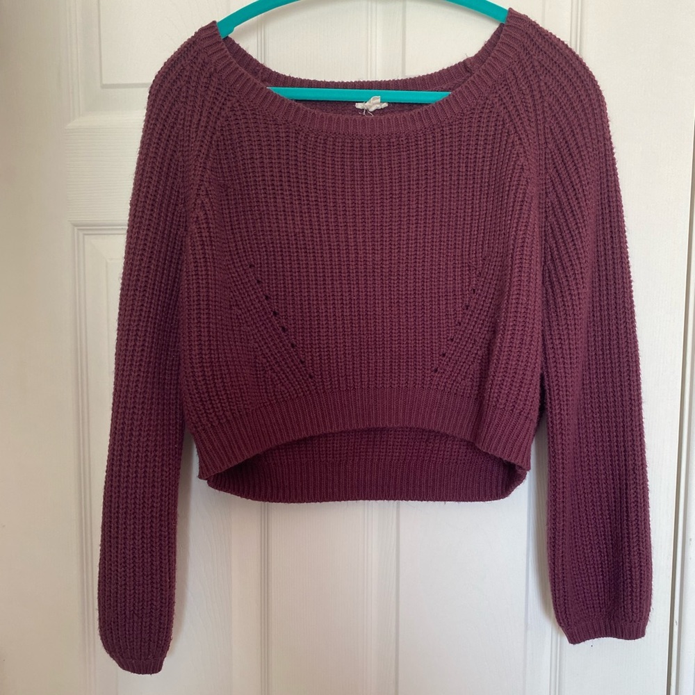 Cropped Garage Sweater